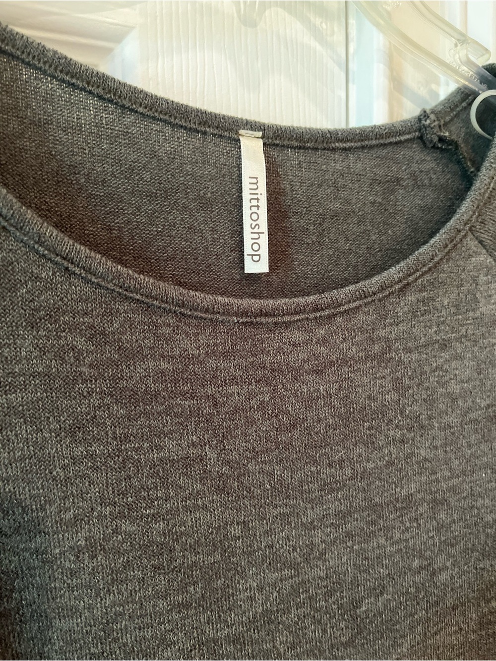 mittoshop Green Crewneck Knit Top - Picture 2 of 4